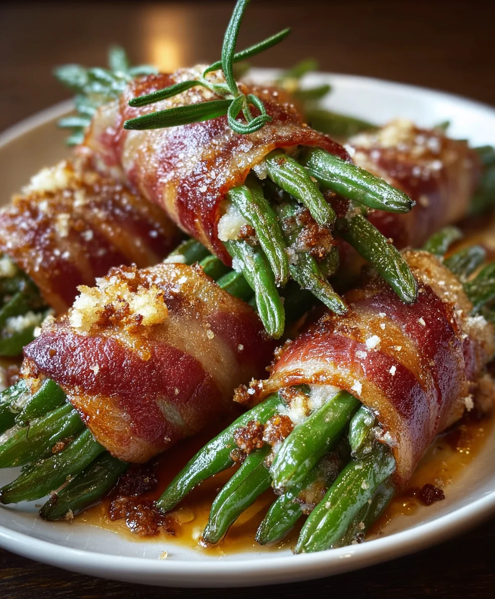 Easy Beef Green Bean Bundles Recipe