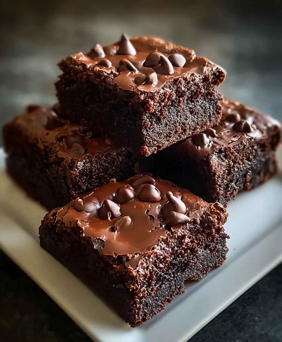 Best Chocolate Fudge Brownies-Easy Recipe