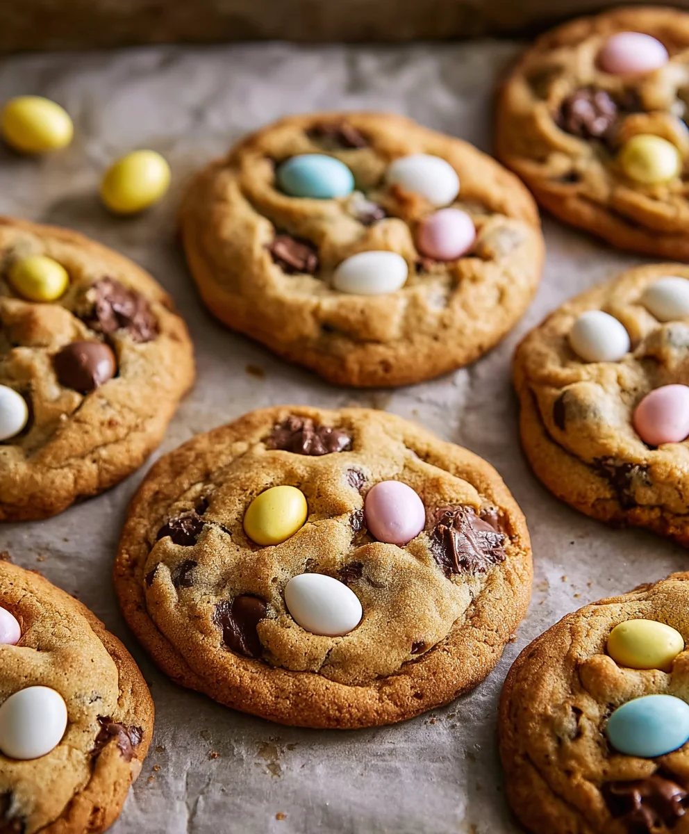 Thick Chocolate Chip Cookies Mini Egg Recipe