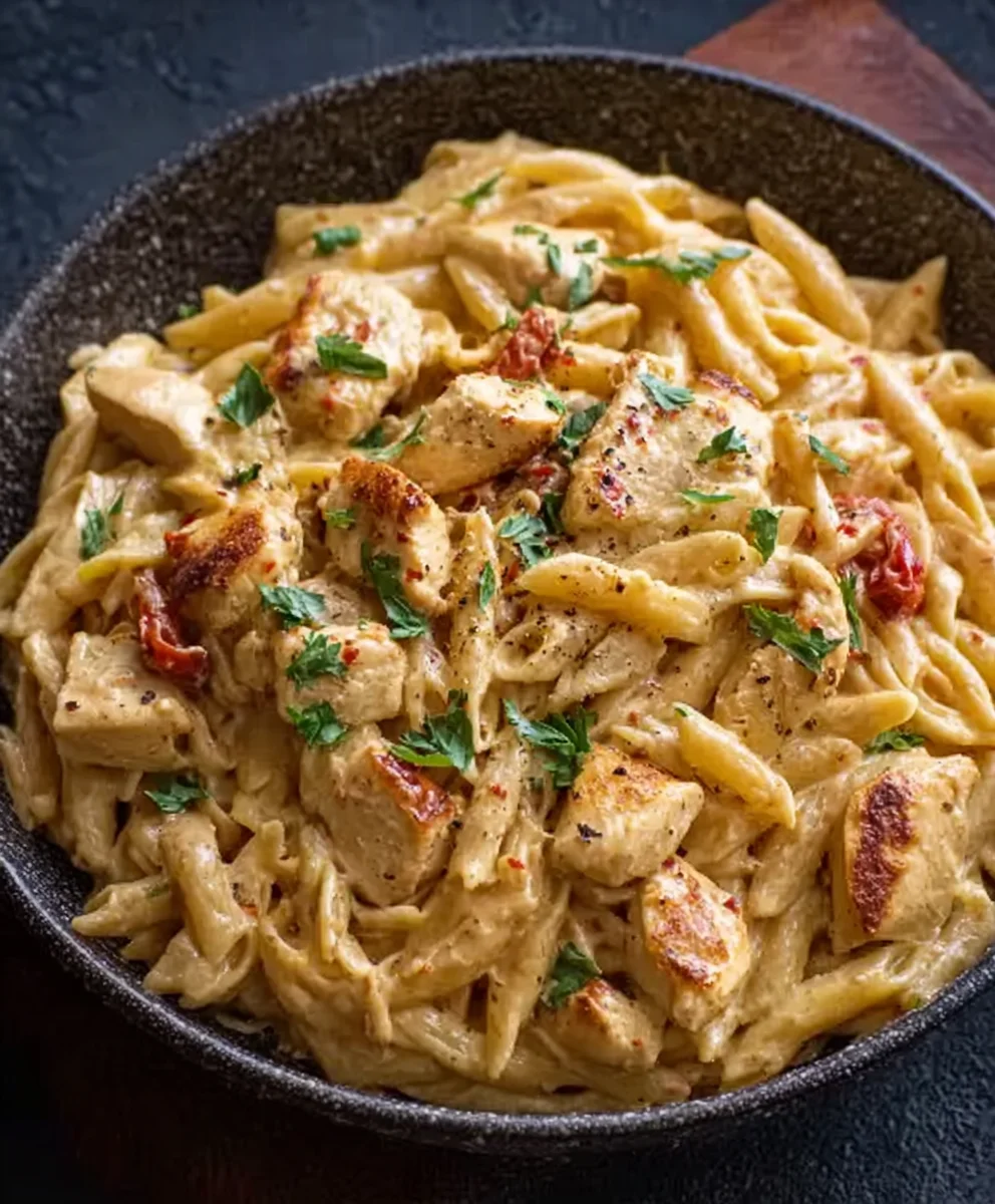 Creamy Cajun Chicken Pasta-Bold Flavor Dinner