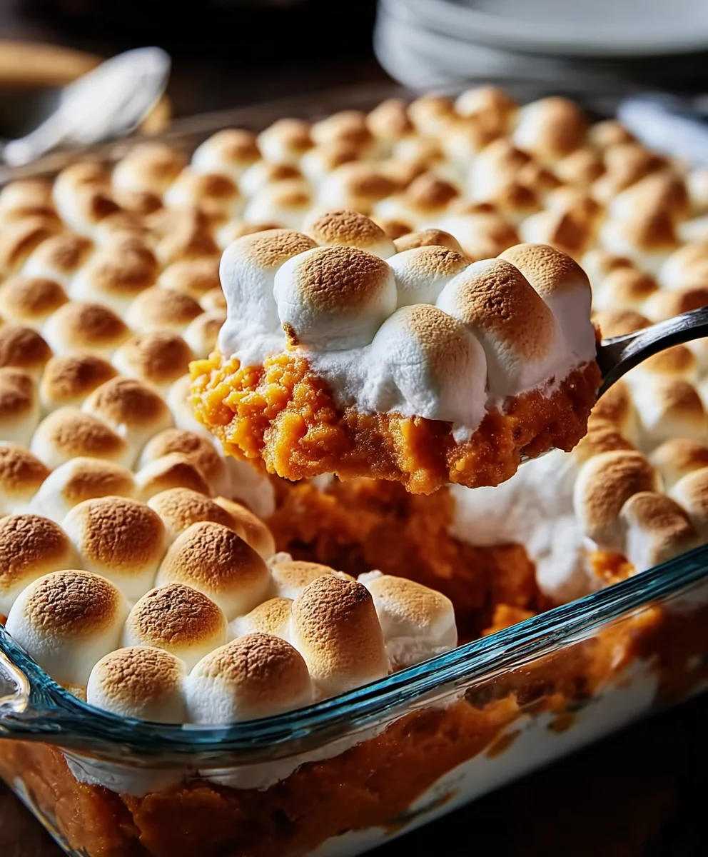 Sweet Potato Marshmallow Casserole Recipe