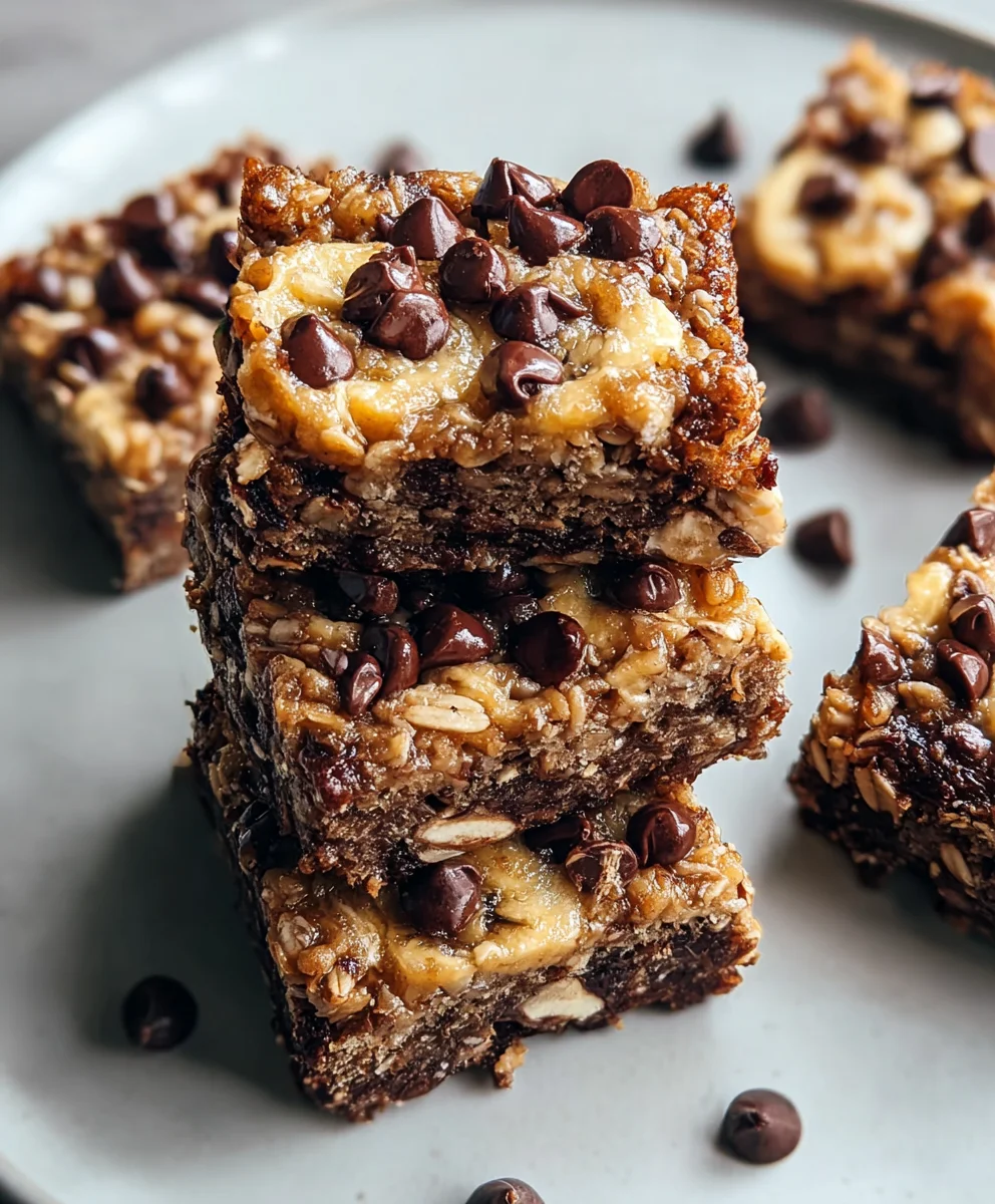 Easy Banana Oat Breakfast Bars-Healthy & Delicious