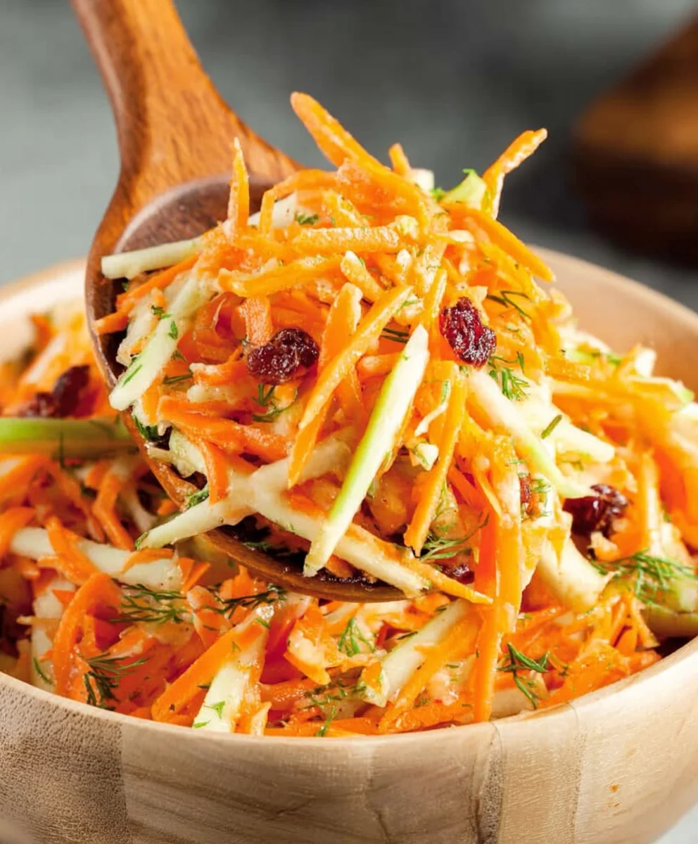 Carrot Apple Salad - Fresh & Crisp Fall Delight
