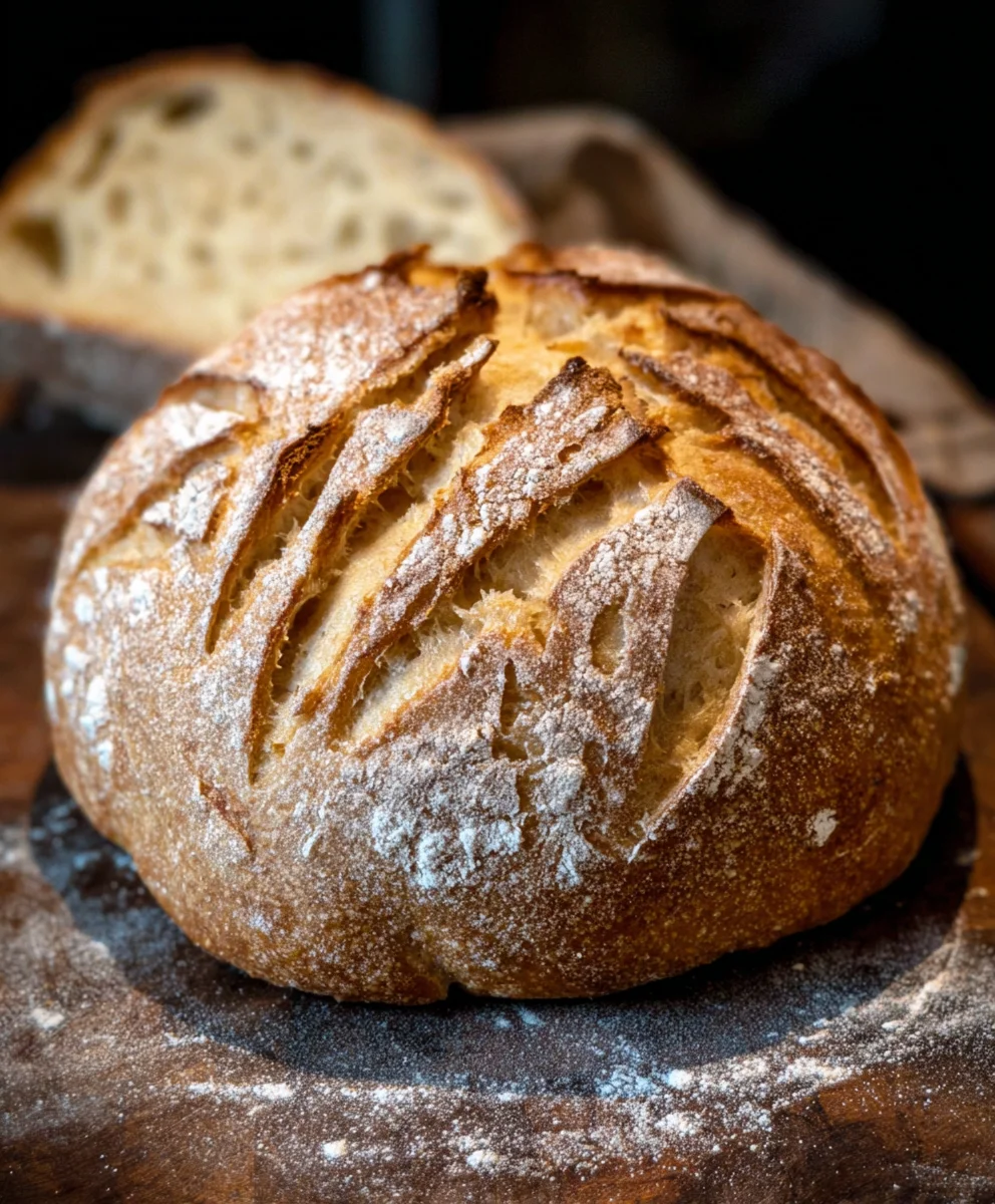 Easy Sourdough Bread High Starter Method