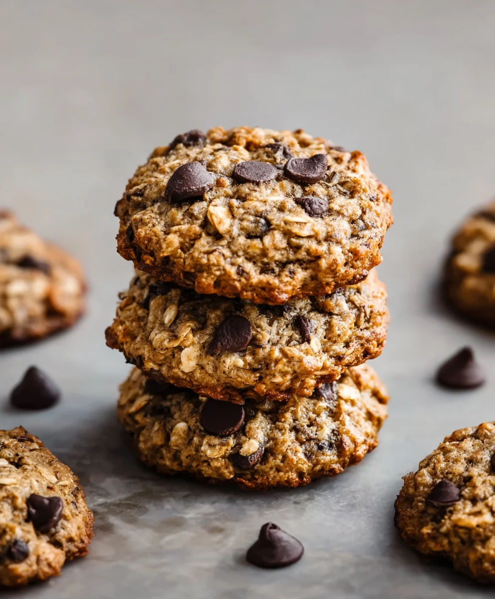Healthy Banana Oat Cookies-Easy Guilt-Free Treat
