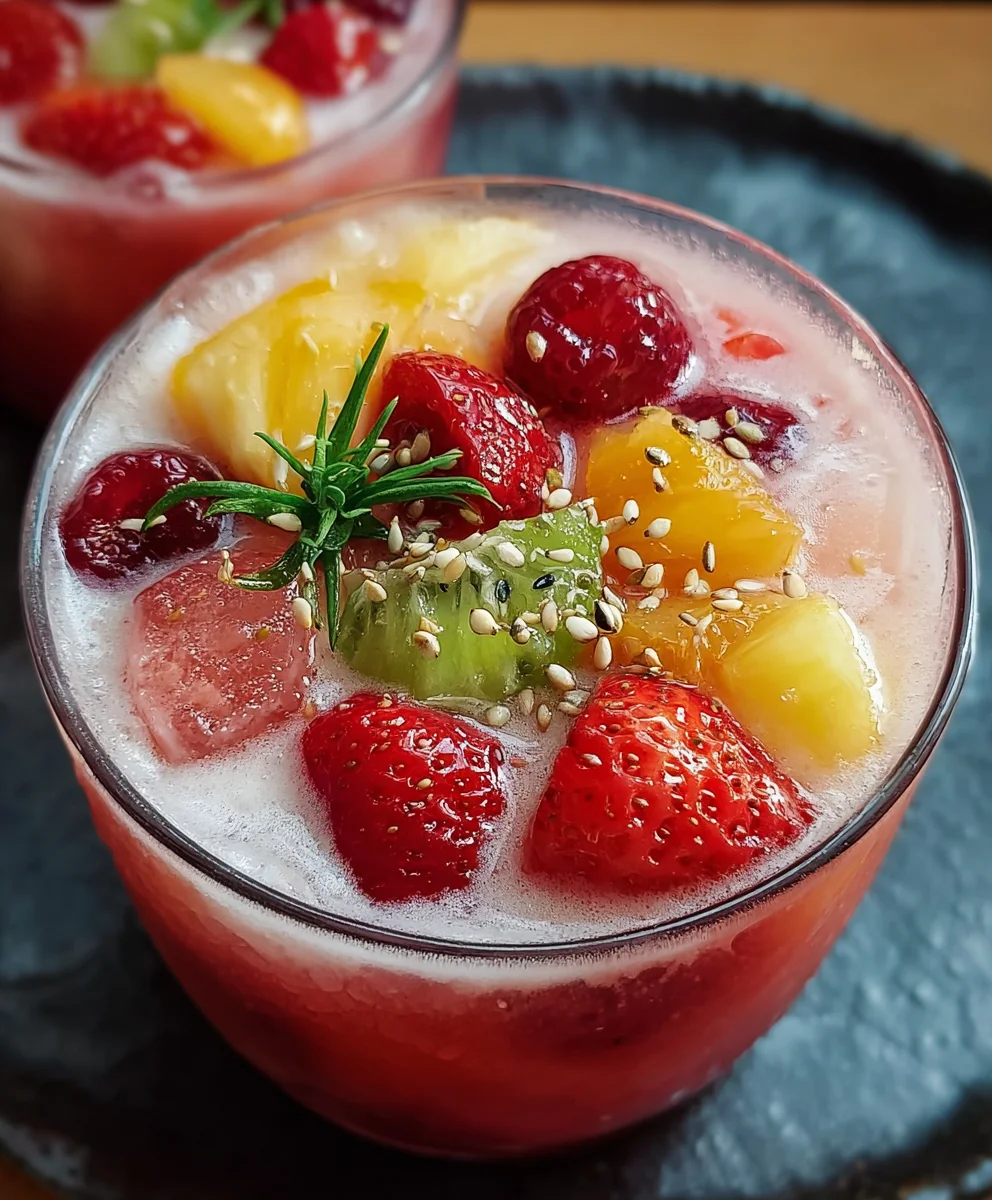Refreshing Korean Fruit Punch Recipe-Non Non-Non-Alcoholic Alternativeic Delight