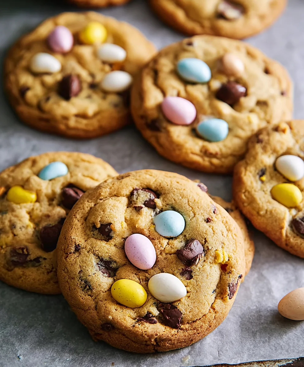 Thick Chocolate Chip Cookies Mini Egg Recipe