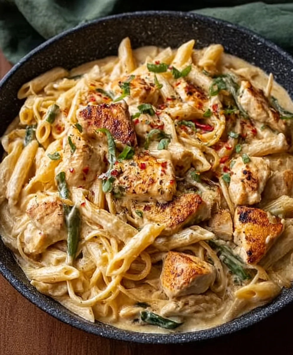 Creamy Cajun Chicken Pasta-Bold Flavor Dinner