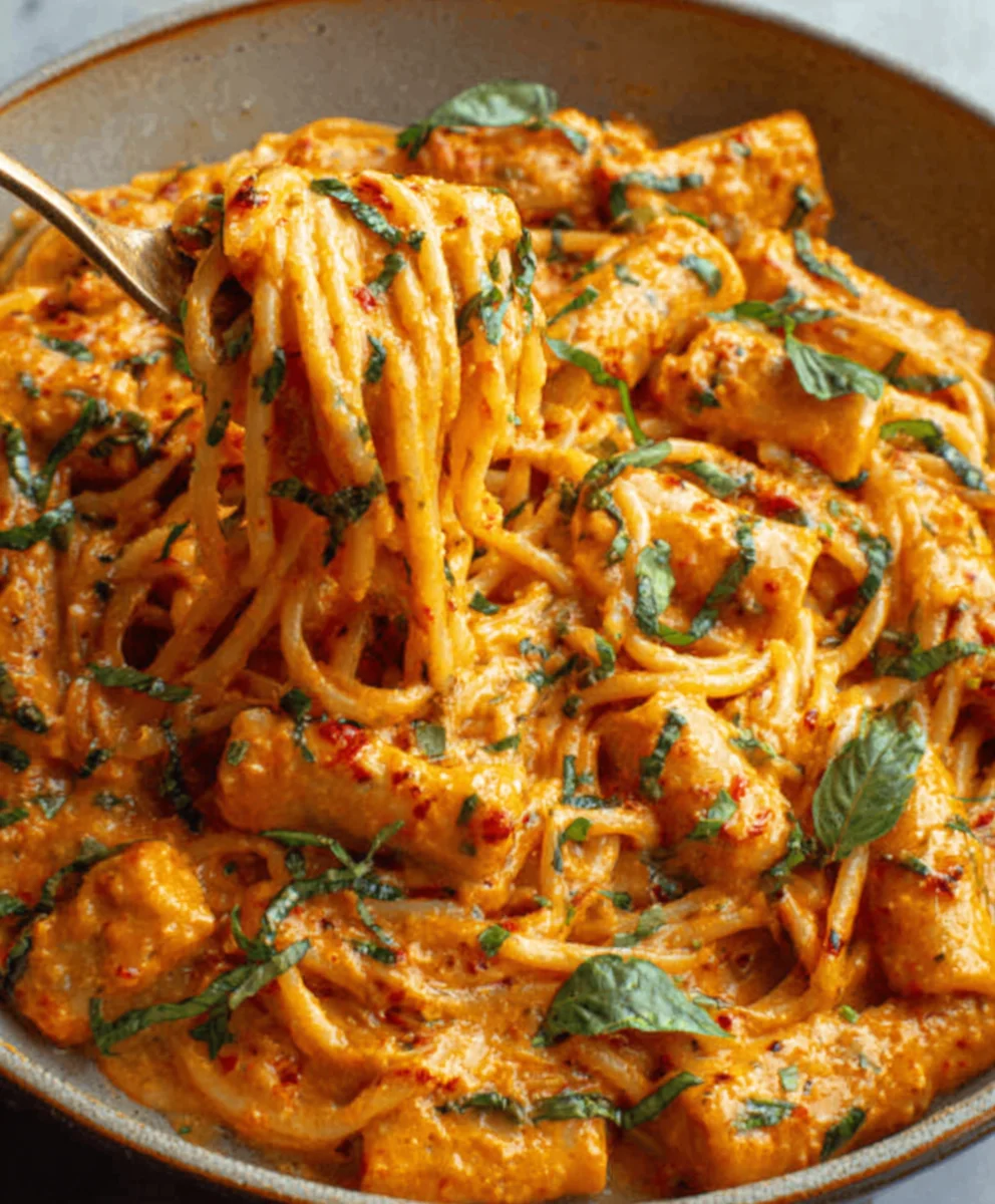 Creamy Tomato Garlic Pasta Recipe- Easy & Delicious