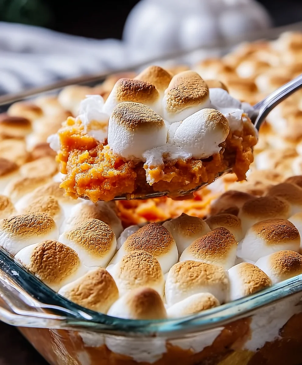 Sweet Potato Marshmallow Casserole Recipe