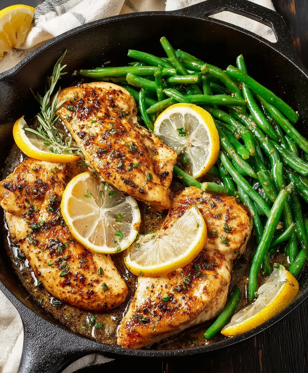 Lemon Garlic Butter Chicken Skillet - Easy Recipe