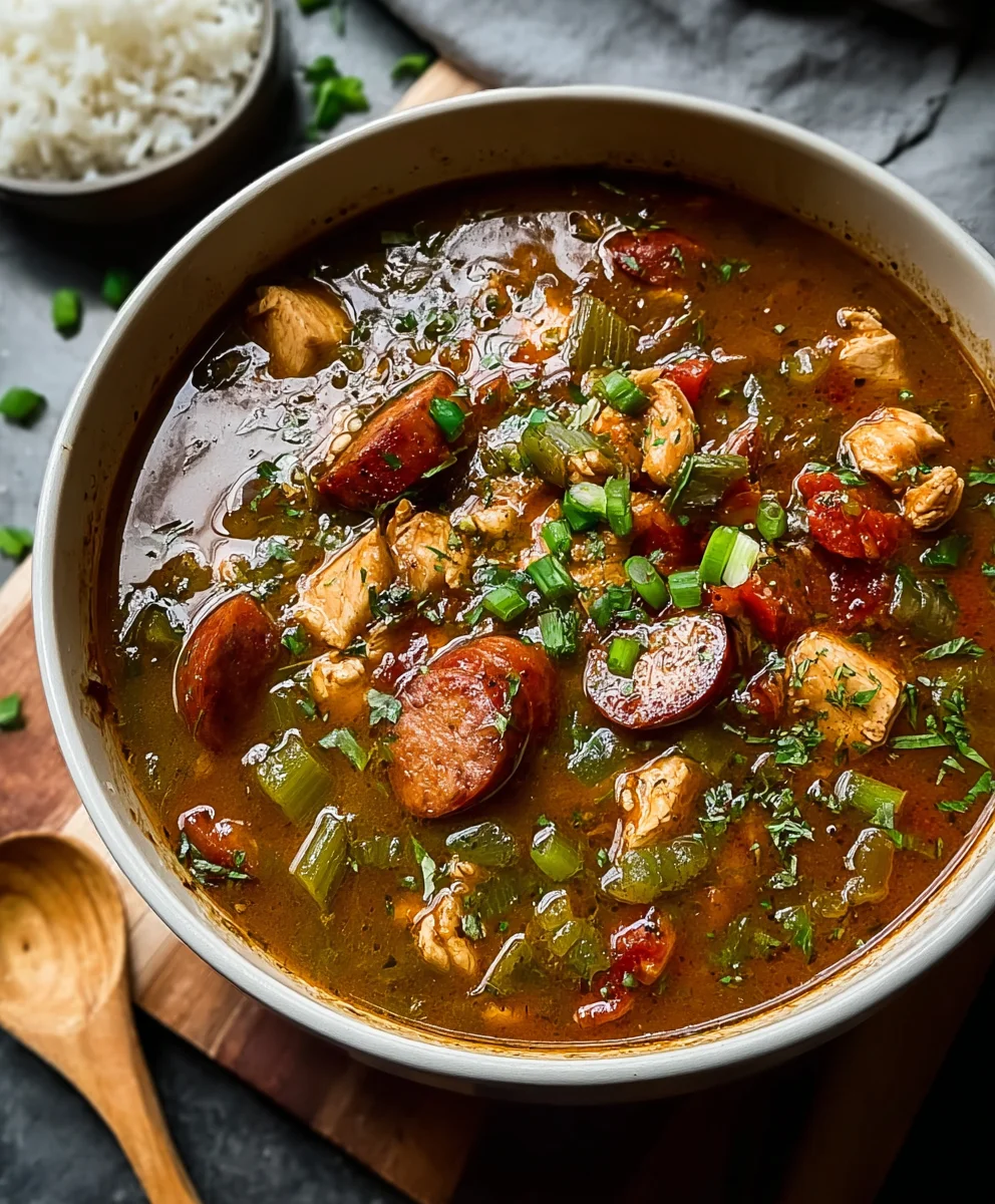 Classic Beef and Sausage Gumbo - Hearty Comfort Food