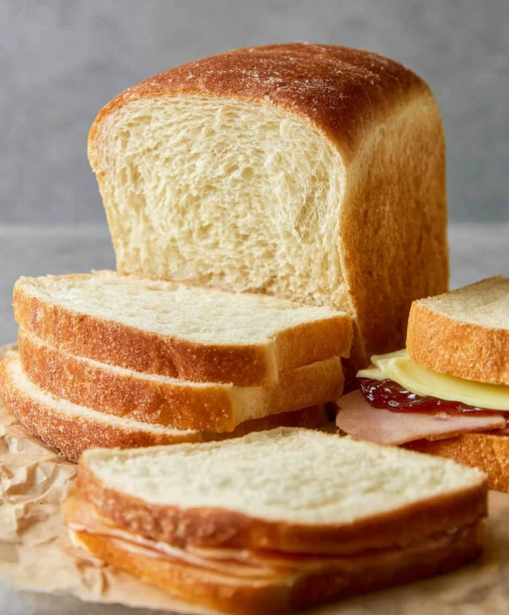 Best Sandwich Bread Recipe-Easy Homemade Soft Loaf