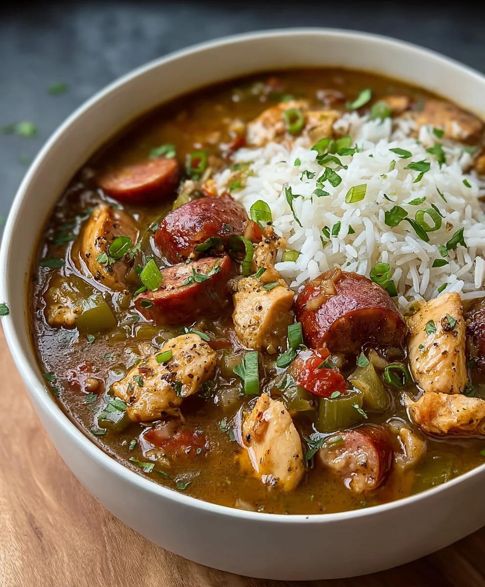 Classic Beef and Sausage Gumbo - Hearty Comfort Food