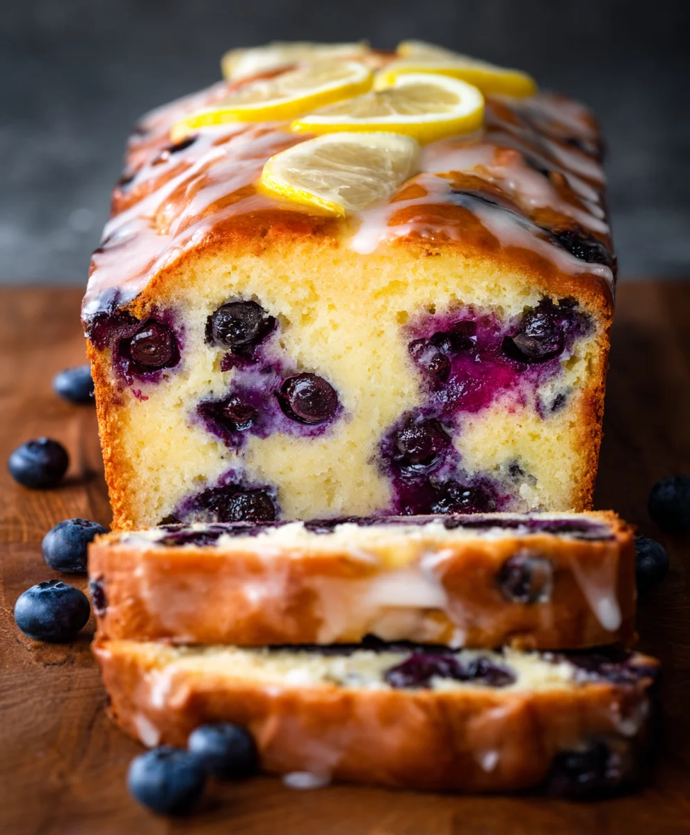 Lemon Blueberry Yogurt Loaf - Easy & Delicious Recipe