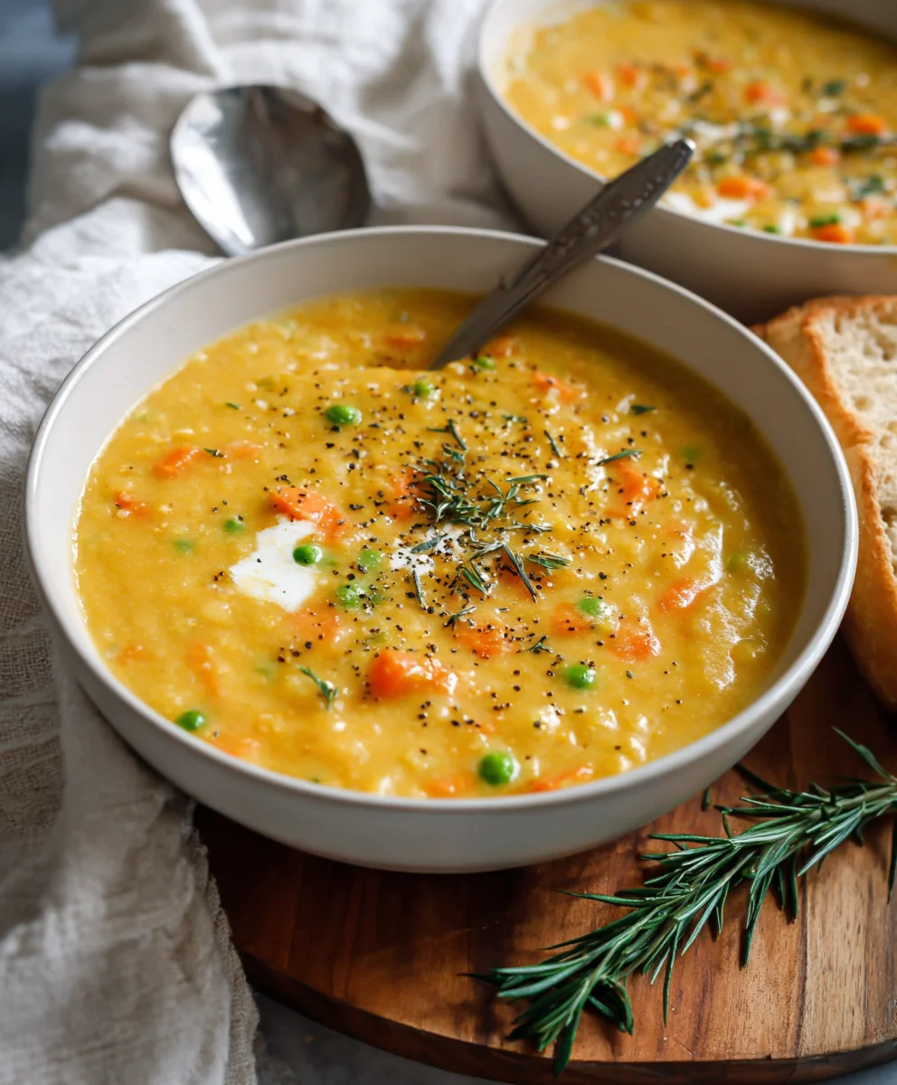 One-Pot Creamy Vegetable Soup - Easy & Delicious
