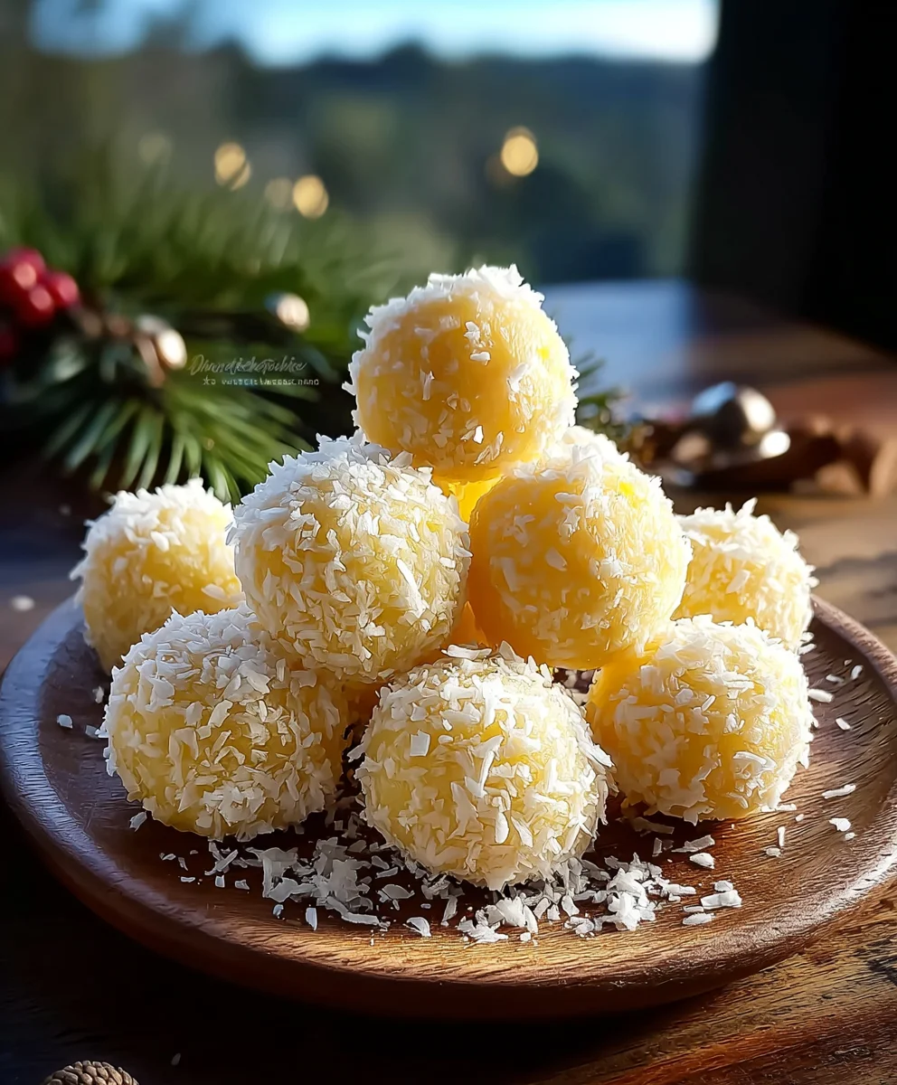 Festive Pineapple Christmas Balls Easy Recipe
