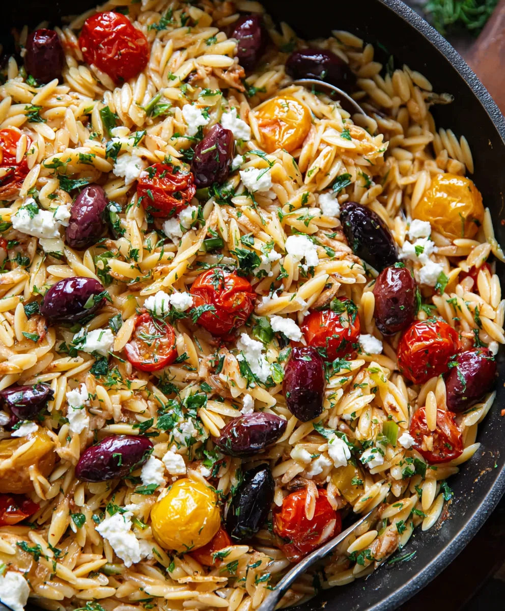 Easy Greek Orzo Recipe - Delicious Mediterranean Flavor