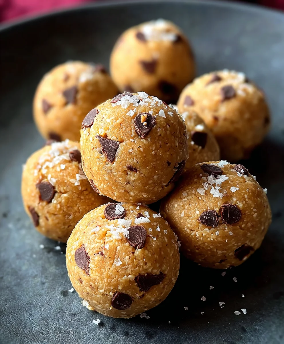 Easy No-Bake Chickpea Cookie Bites Recipe