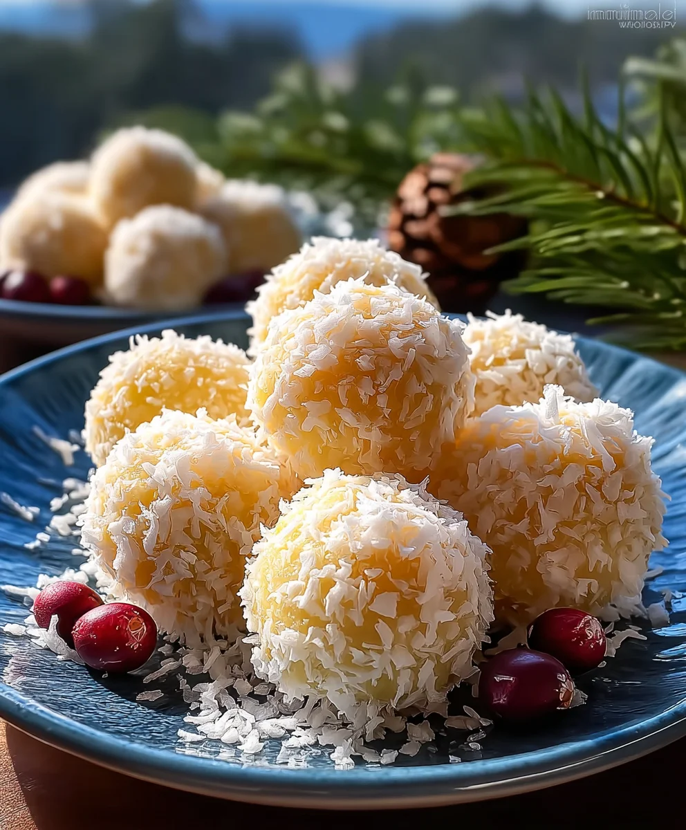 Festive Pineapple Christmas Balls Easy Recipe