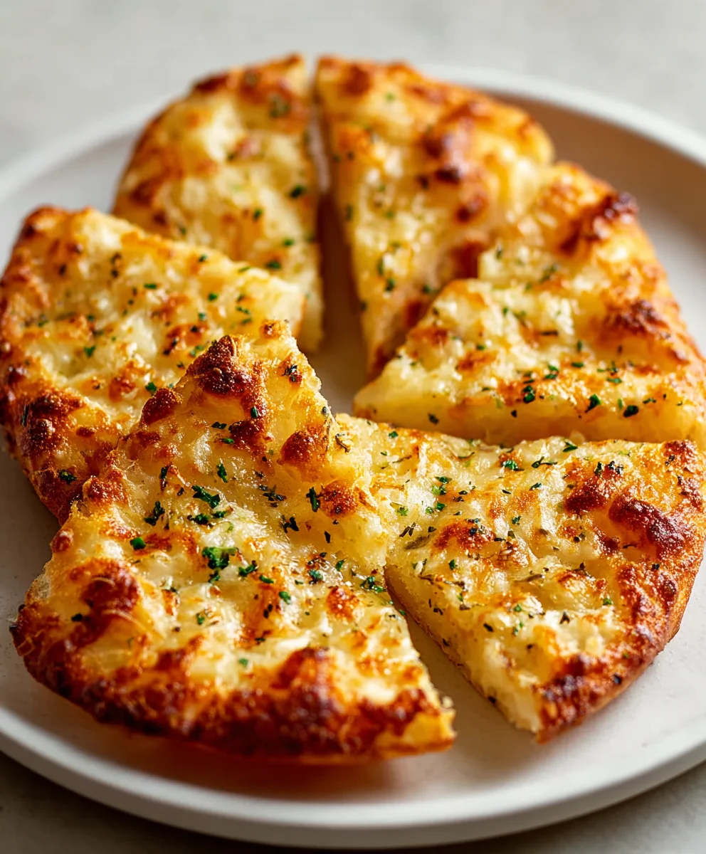 Quick Air Fryer Garlic Tortilla Bread - Easy Recipe