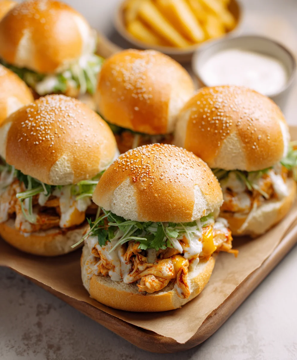 Cheesy Dynamite Chicken Buns-Spicy Flavor Bomb