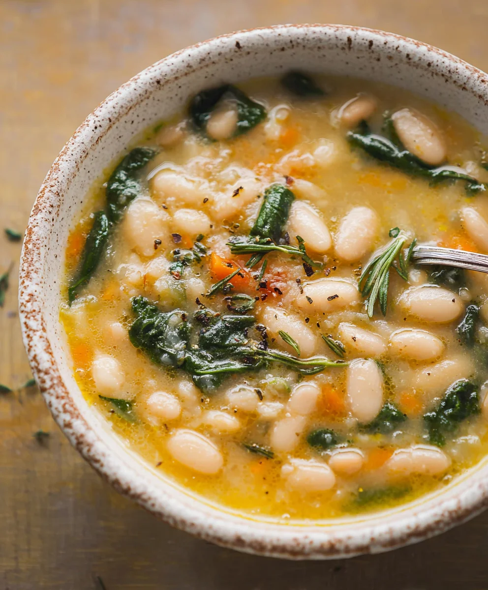 The Best White Bean Soup Recipe - Hearty & Delicious