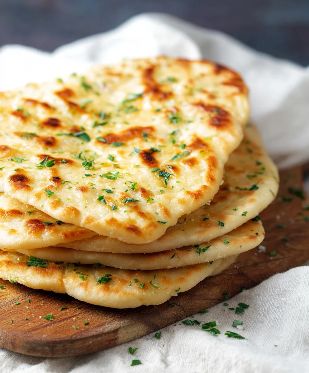 Easy Garlic Flatbreads - Delicious & Simple Recipe