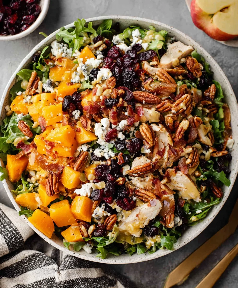 Fall Harvest Salad Recipe- Delicious & Easy Seasonal Dish