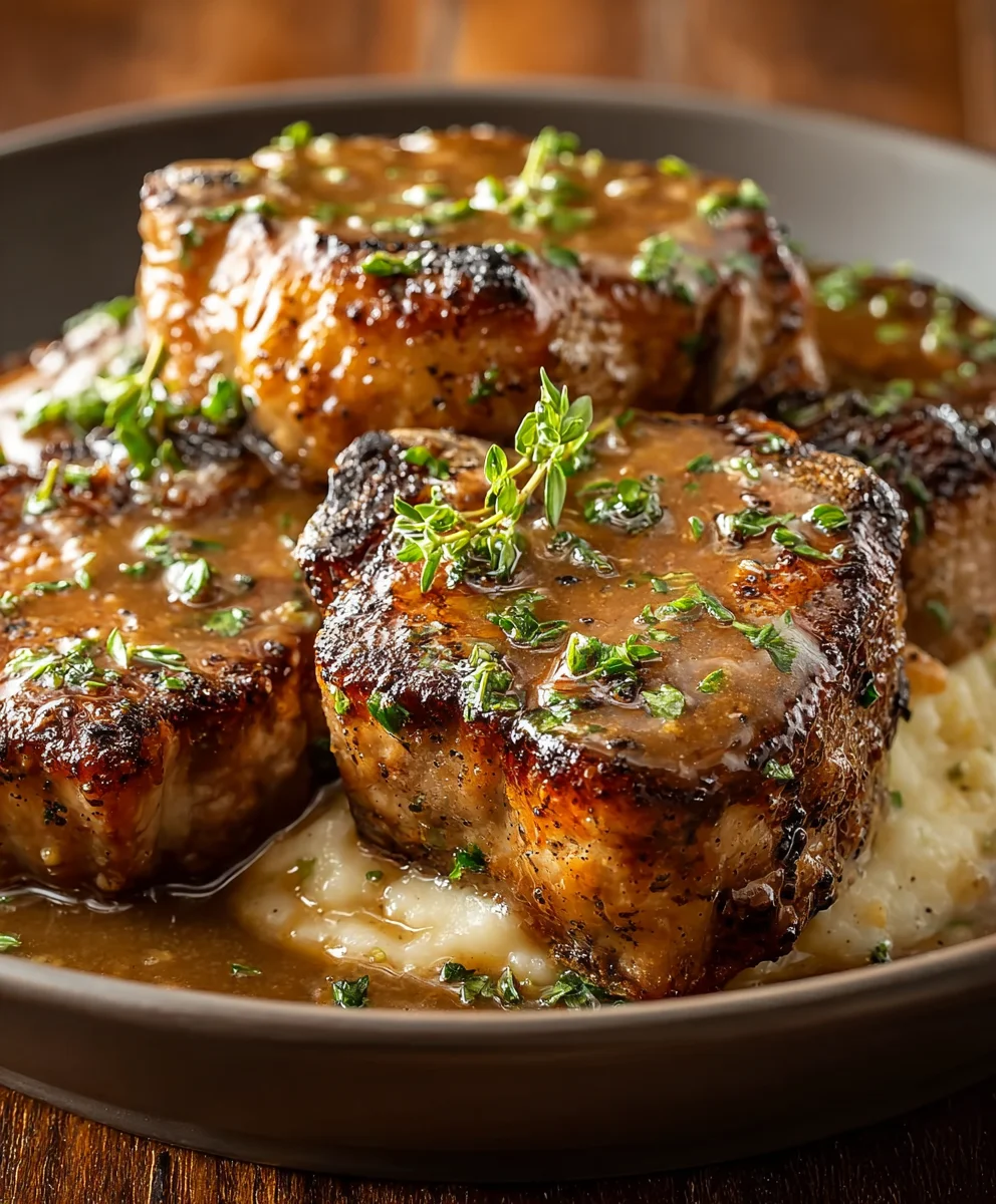 Slow Cooker Ranch Beef Chops- Easy & Delicious