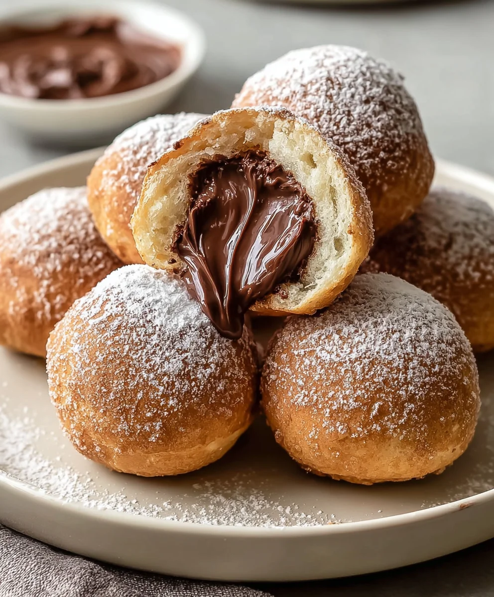 Air Fryer Nutella Bombs-Easy Dessert Recipe
