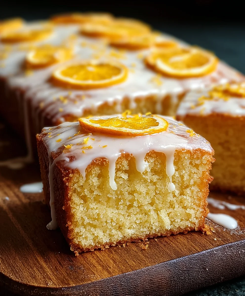 Easy Orange Drizzle Traybake Cake - Simple & Delicious