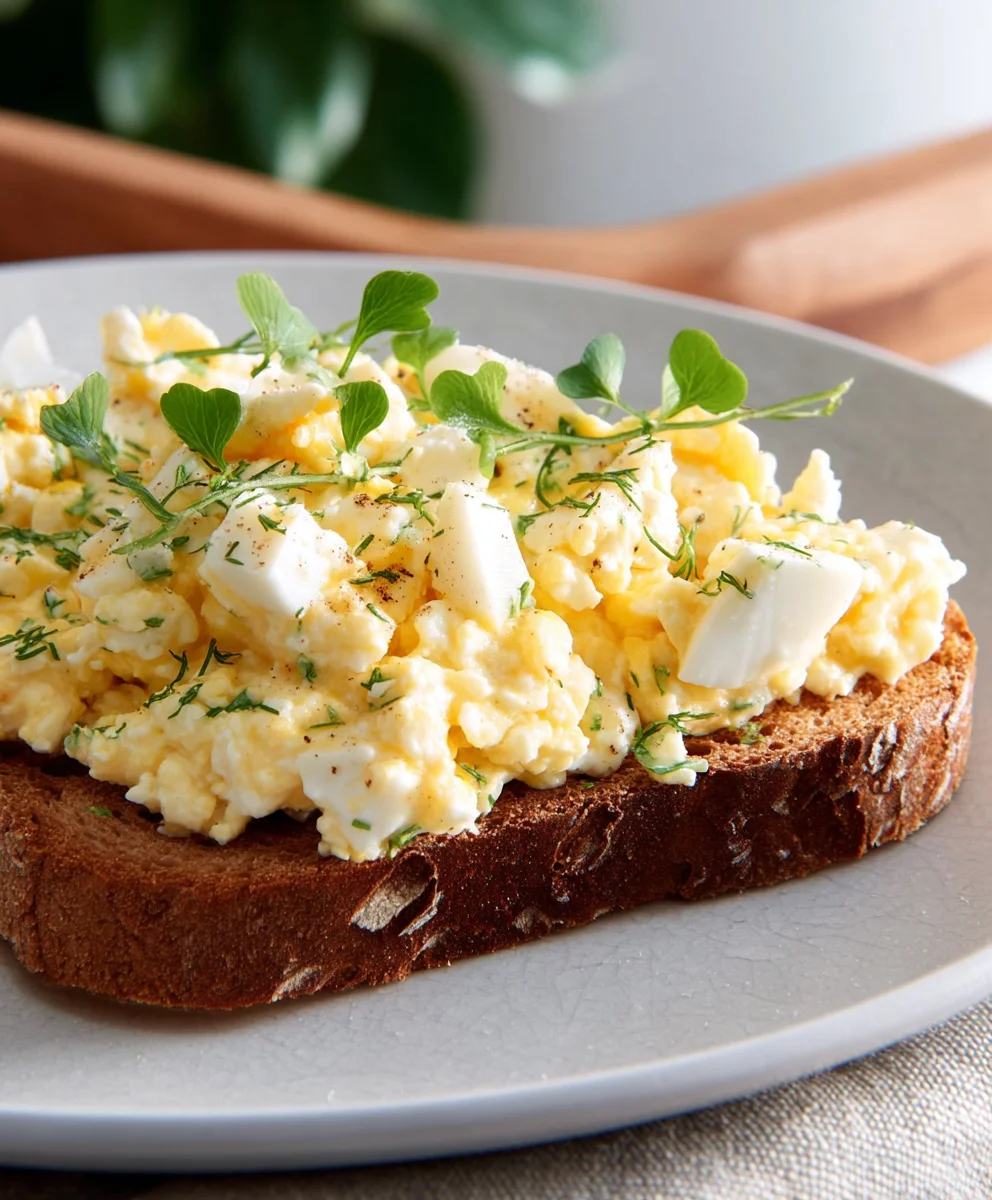 Healthy Egg Salad Cottage Cheese No Mayo