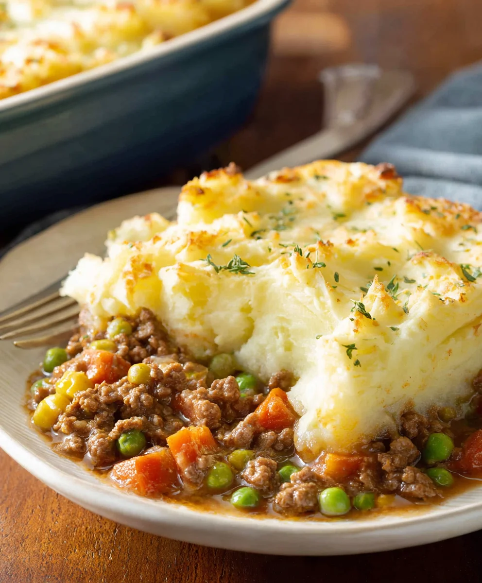 Classic Beef Shepherd's Pie Recipe-Easy Comfort Food