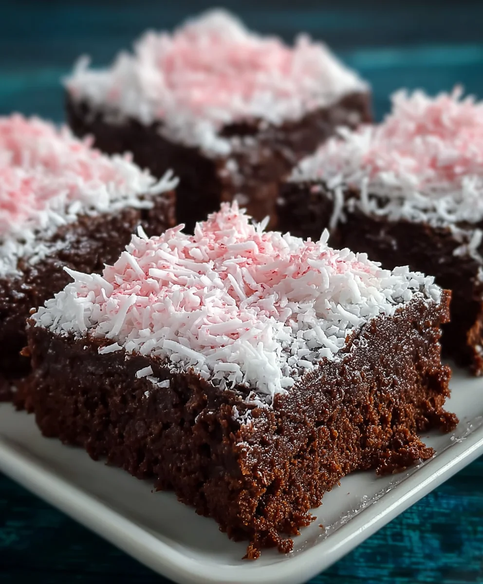 Snow Ball Brownies - Decadent Chocolate Delight