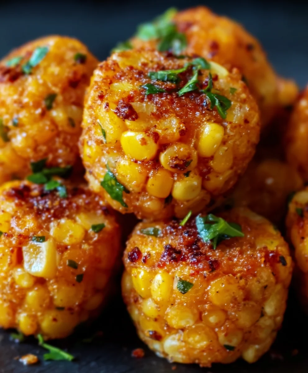 Spicy Mexican Corn Bites - Easy Appetizer Recipe