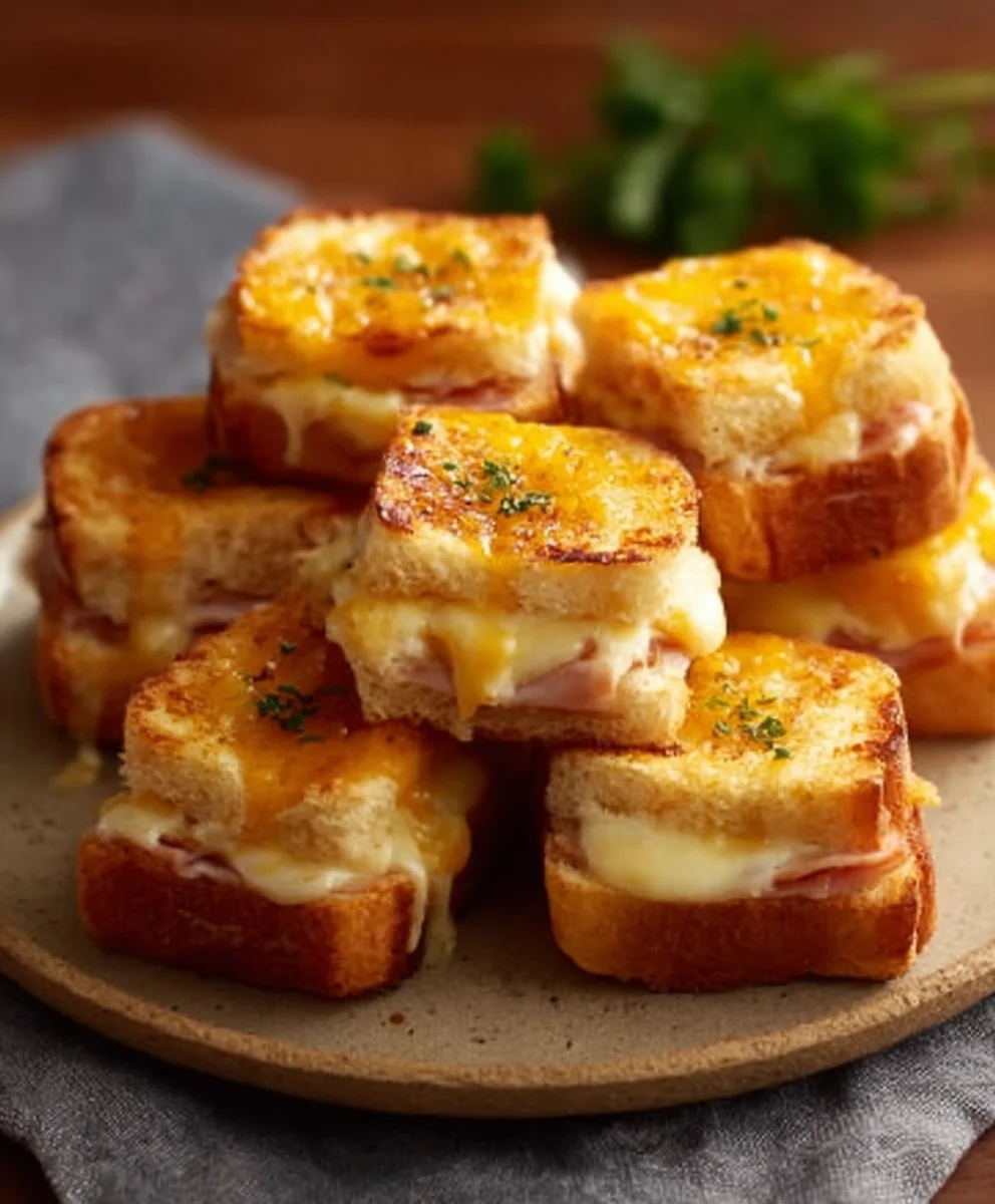 Hawaiian Roll Grilled Cheese- Easy Comfort Food