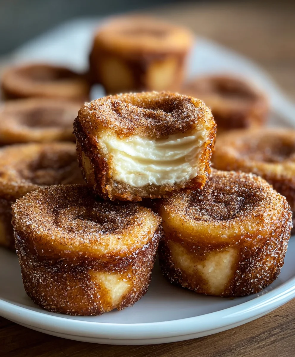 Churro Cheesecake Bites-Easy Dessert Recipe