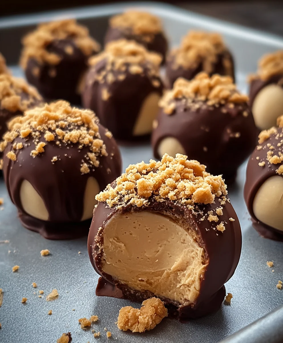 No Bake Peanut Butter Cheesecake Balls Recipe