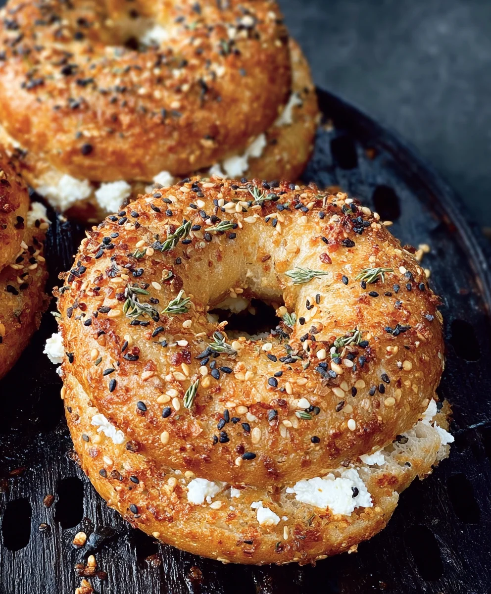 Protein Bagels Cottage Cheese Recipe - Deliciously Healthy