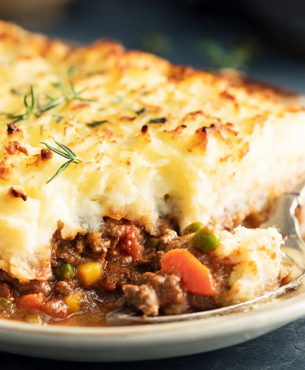 Classic Beef Shepherd's Pie Recipe-Hearty & Delicious