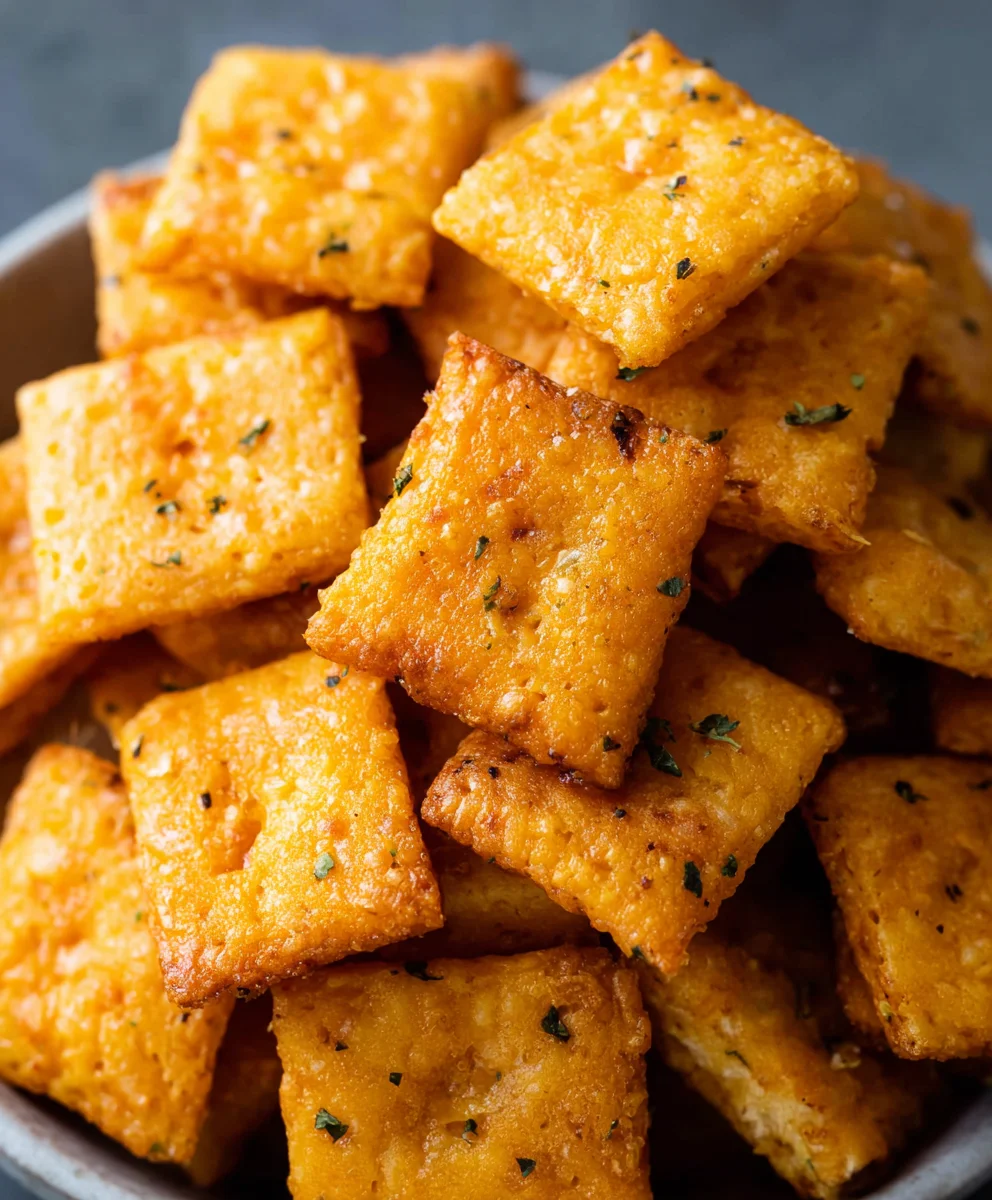 Easy Homemade Cheez-Its Recipe - Snack Time Favorite