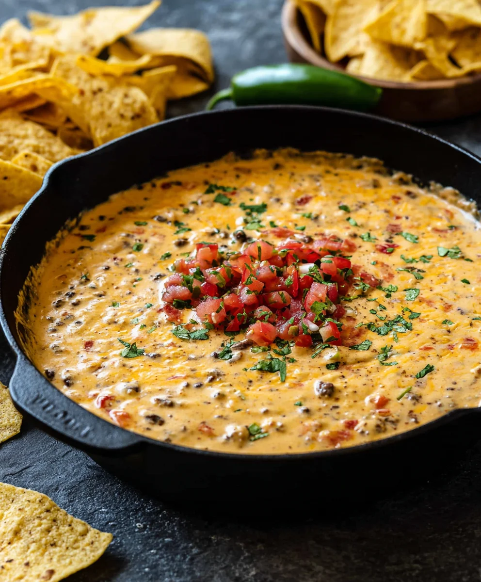 Easy Cowboy Queso Dip Recipe-Bold Flavor
