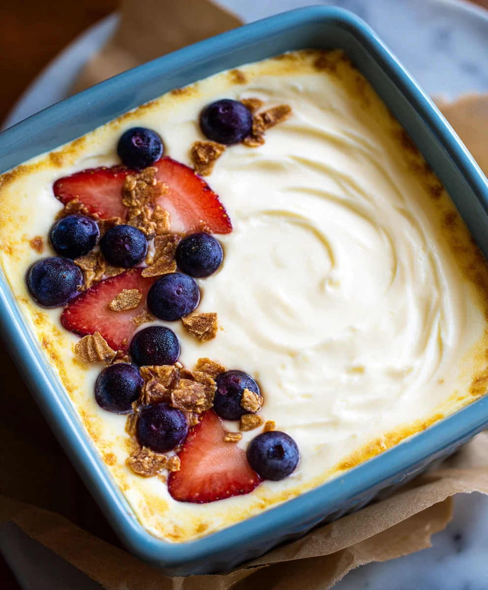 Simple Baked Yogurt Recipe - Creamy & Delicious