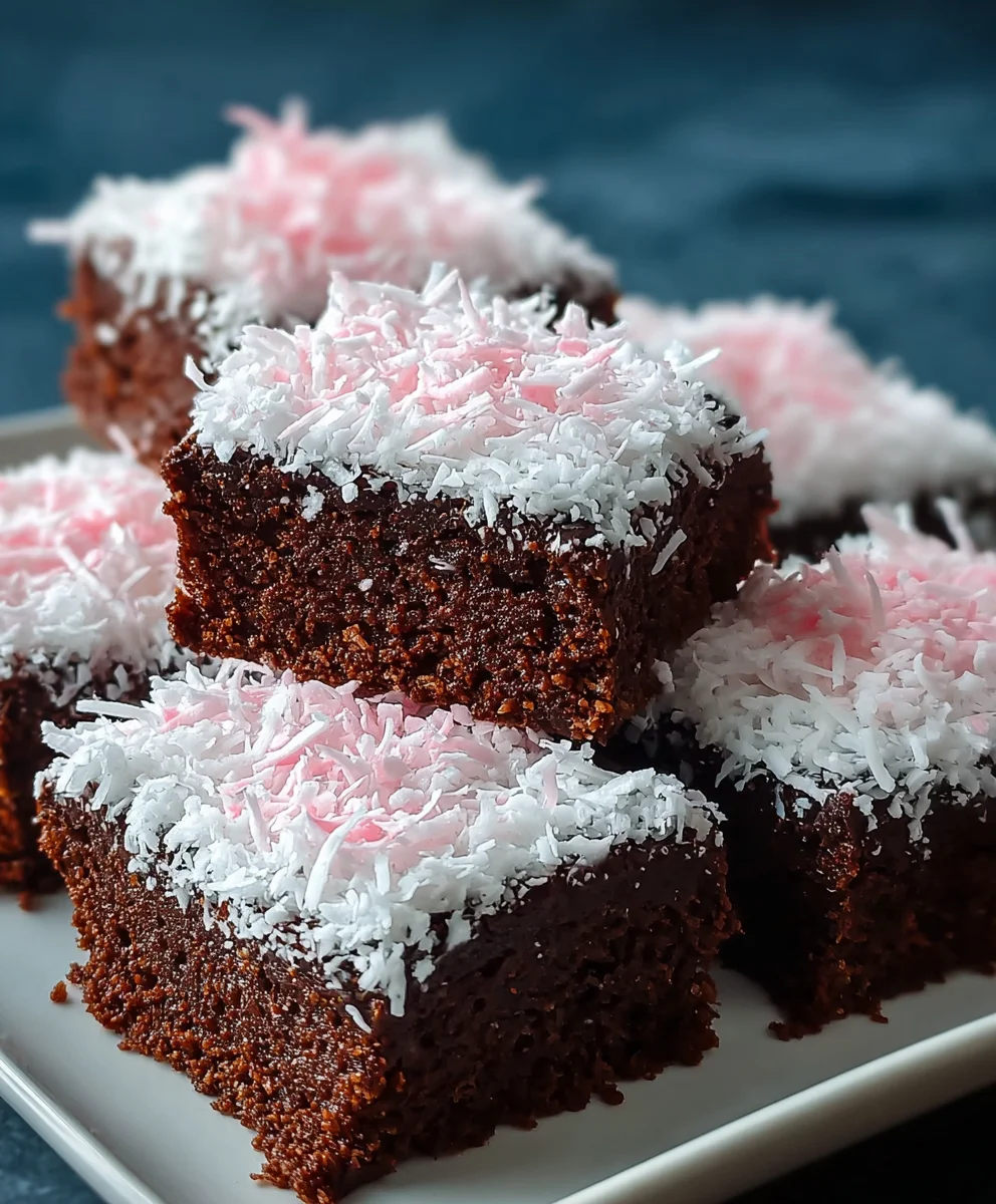Snow Ball Brownies - Decadent Chocolate Delight