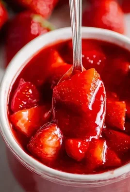 Fresh Strawberry Sauce (Strawberry Topping)