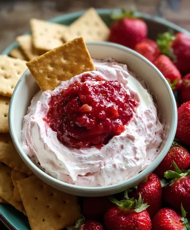 Strawberry Cheesecake Dip