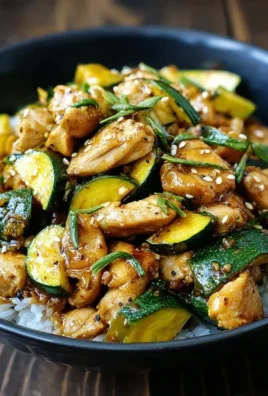 Chicken Zucchini Stir Fry