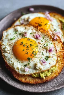 Crispy Feta Fried Eggs