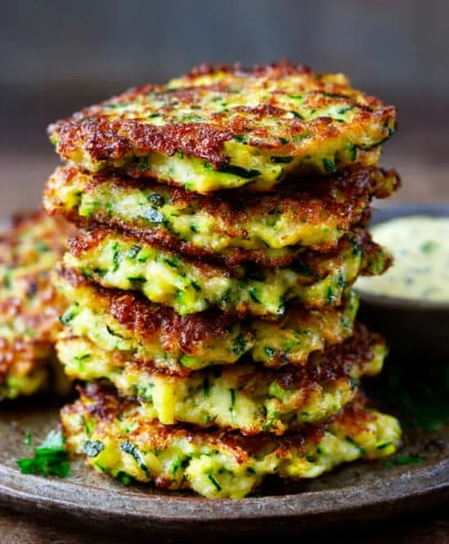 Crispy and Easy Zucchini Fritters Recipe